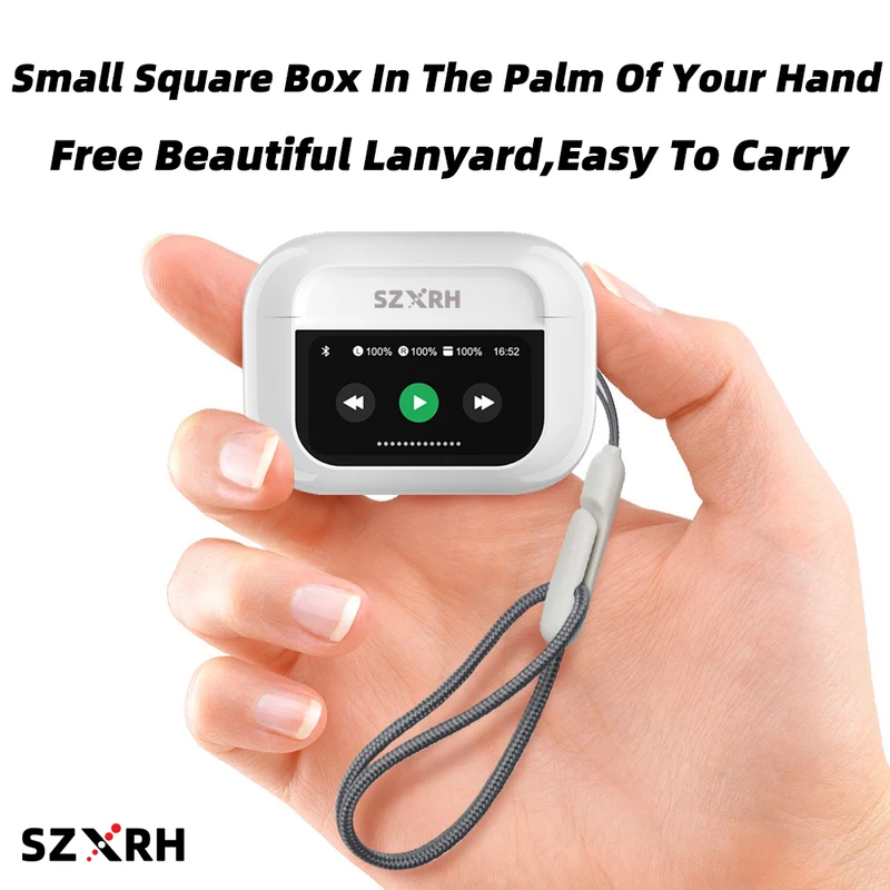 ZENX Z50 ANC Wireless Bluetooth Headphones 5.4 LED Screen Headset TWS Earbuds Touch Noise Cancelling Earphones For Android iOS